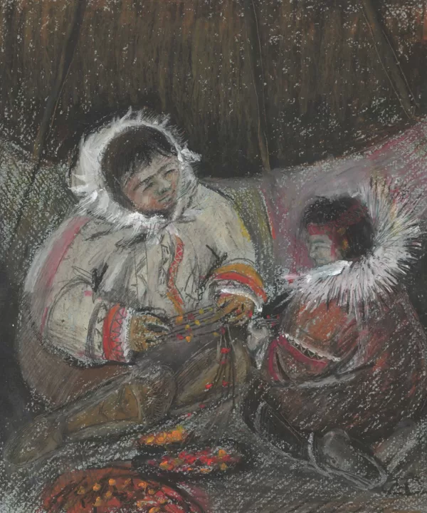 Оксана Мицник "Песьня" 28х35 см.